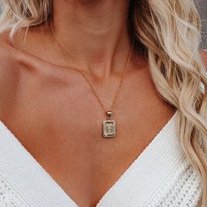 Bracha Initial Cord Necklace - letter “M”